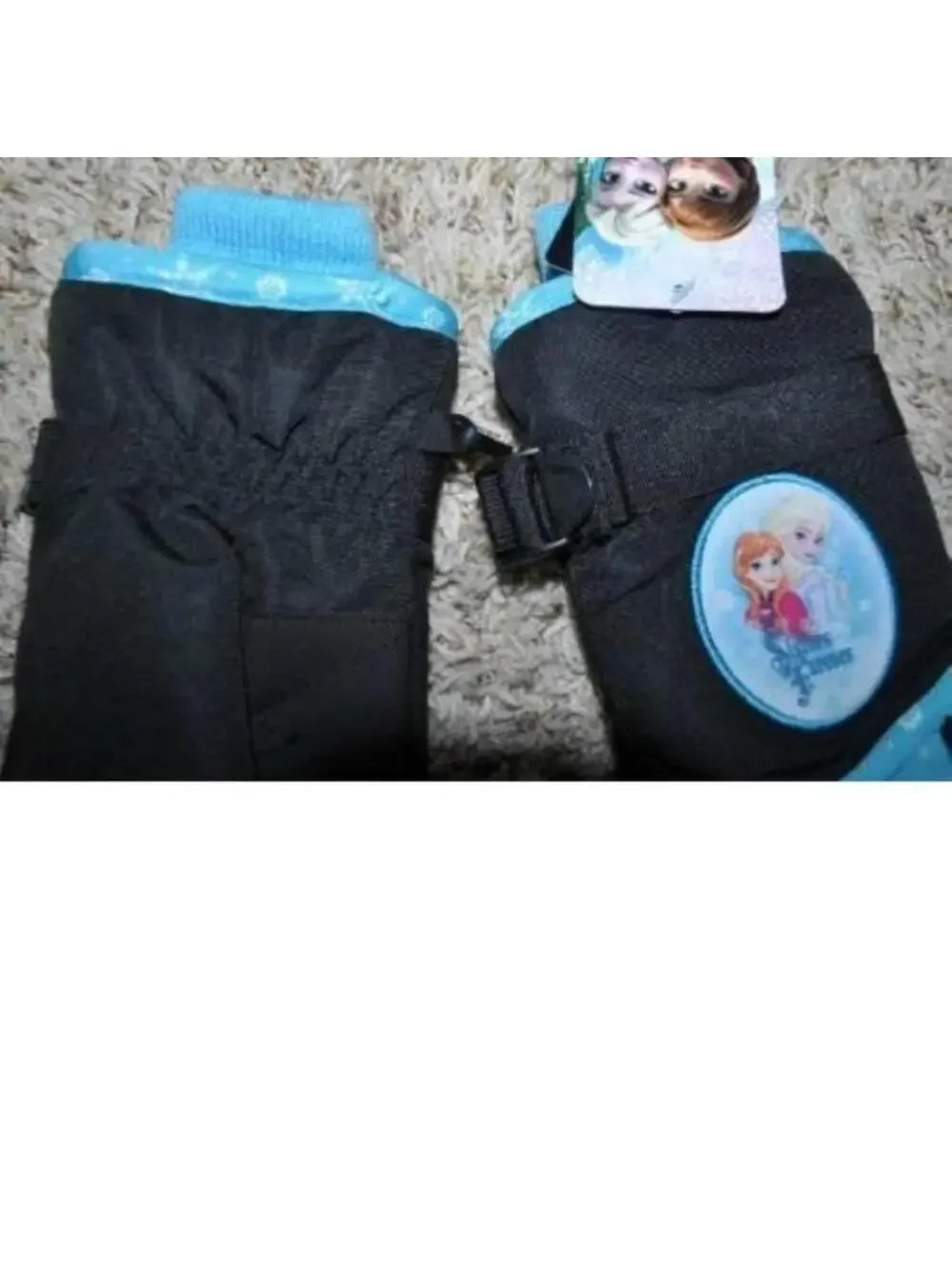 Girls Disney Frozen Anna Elsa Winter Gloves 